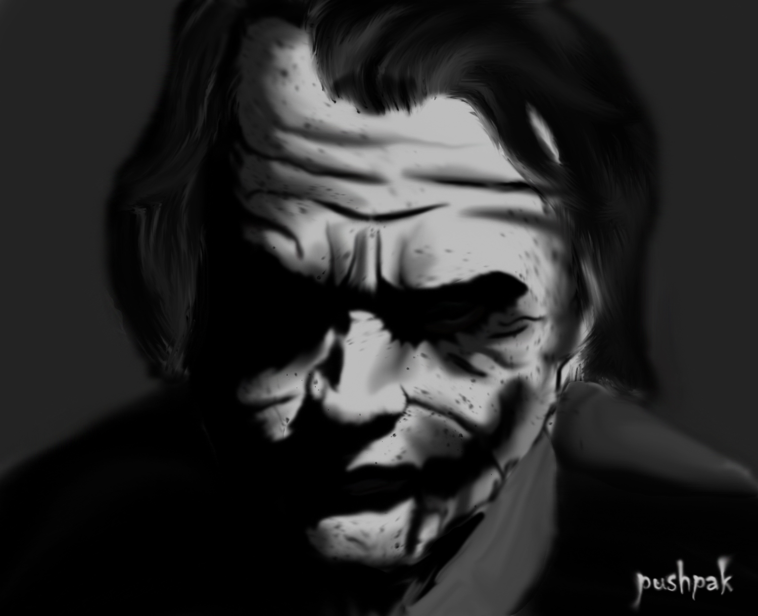 Joker's Digital Painting